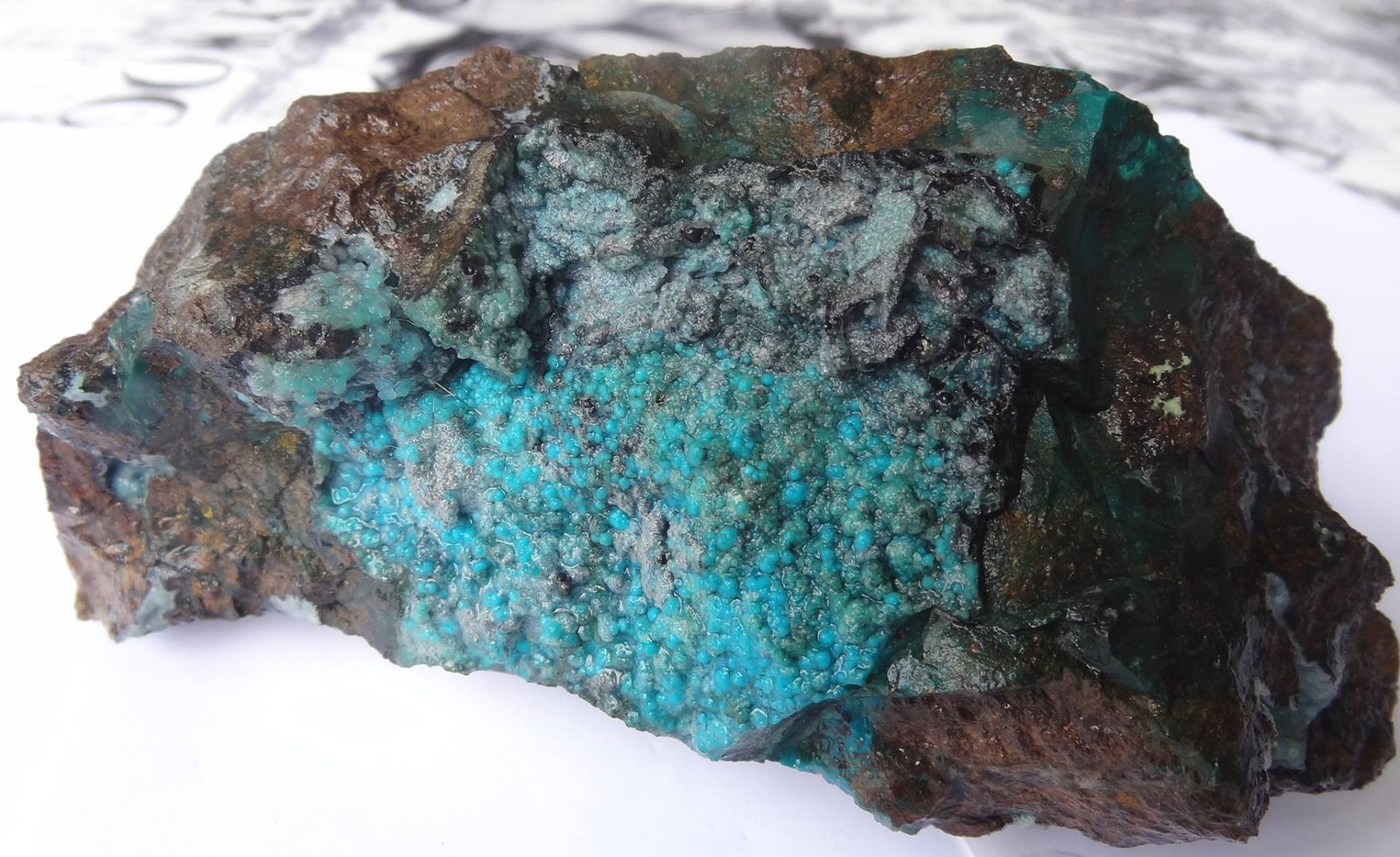 Chrysocolla
15x15x7cm
(Autor: Dave van Bladel)