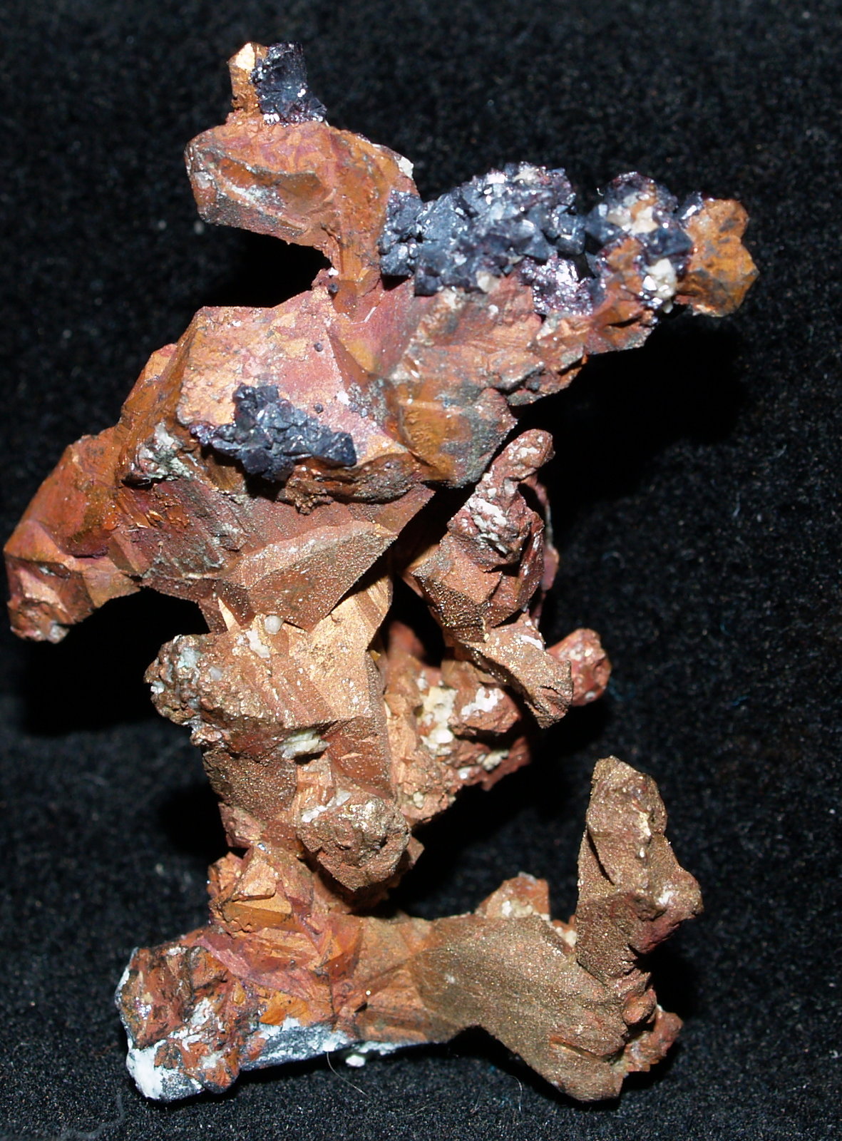 Cuprite on Copper
3.5x2x1 cm
(Autor: Joseph DOliveira)