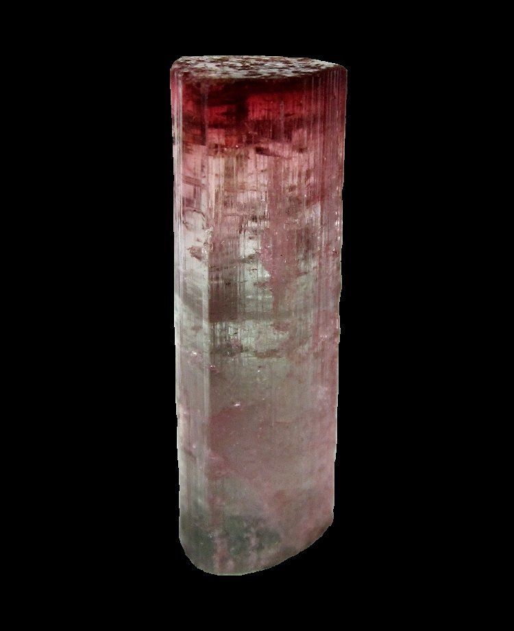 Elbaite
Crystal height 4 cm
(Autor: Tobi)