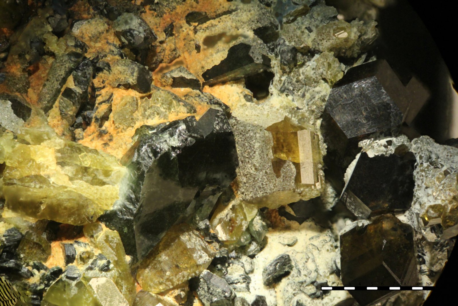Epidote, Diopside 
H:4.3 cm x W:5.9 cm x D:3.9 cm
(Autor: Adrian Pripoae)