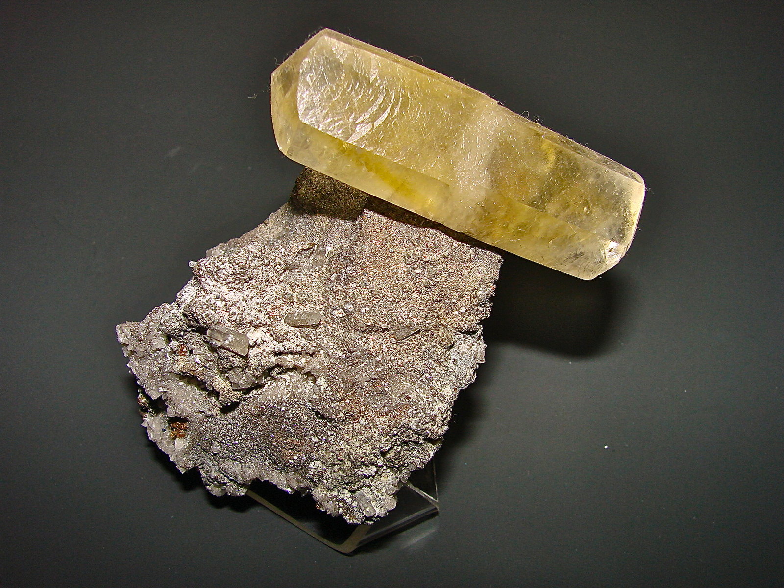 Calcite
doubly terminated calcite is 6.5 cm
(Autor: Bob Harman)