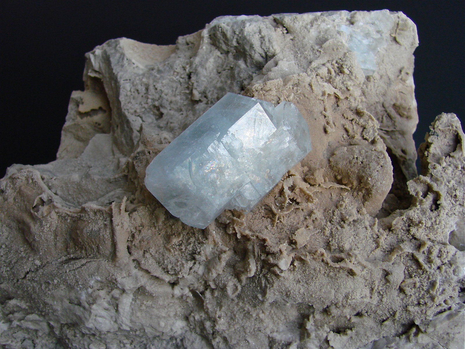 Celestine
celestine crystal is 5.0 cm
(Autor: Bob Harman)