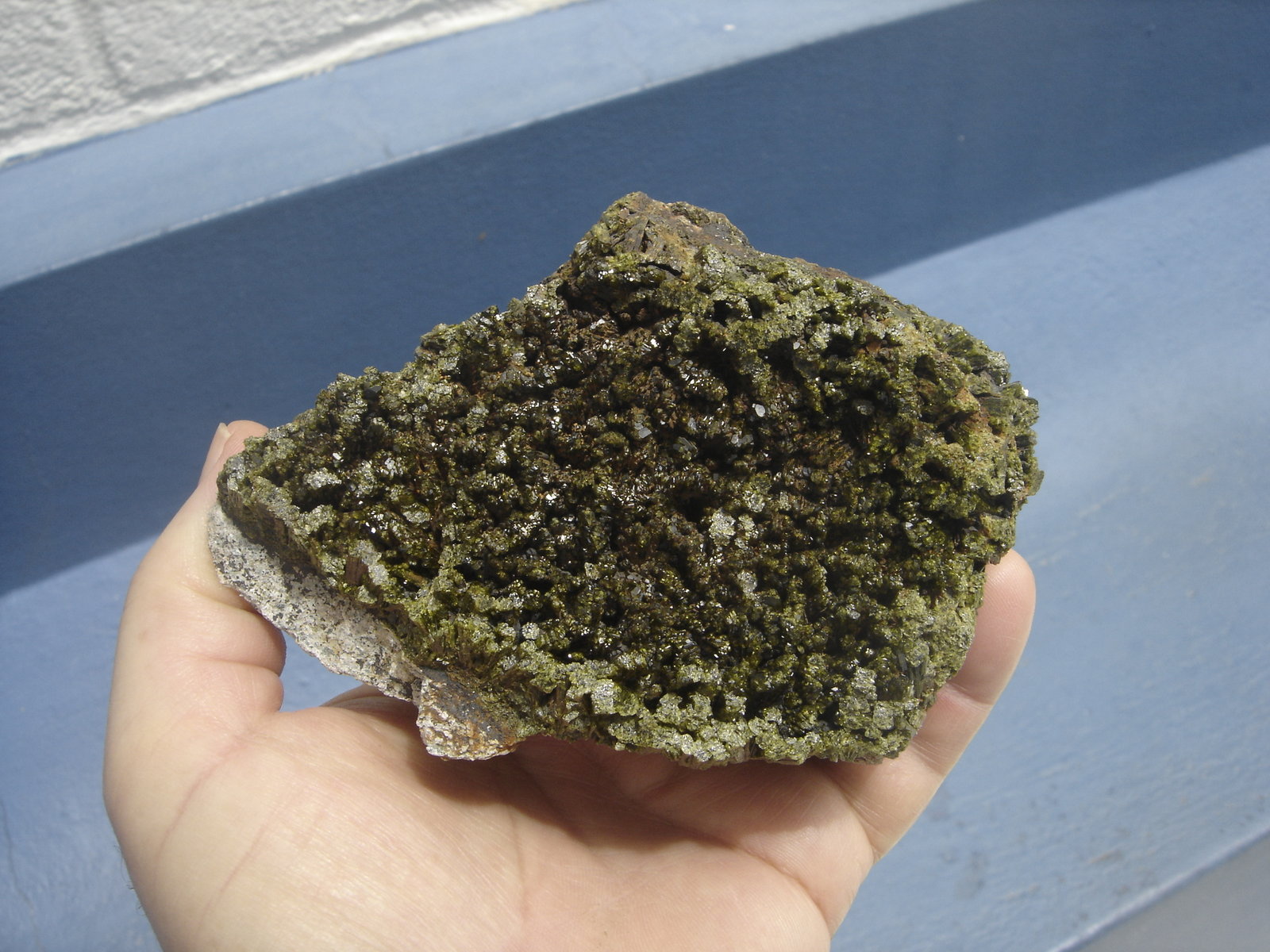 Epidote
12 x 11 x 5 cm
(Autor: Anísio Cláudio)