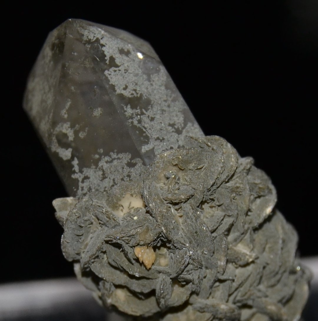 Quartz, Chlorite, Siderite
1,6 x 1,3 x 3 cm
(Autor: Vitomorim)