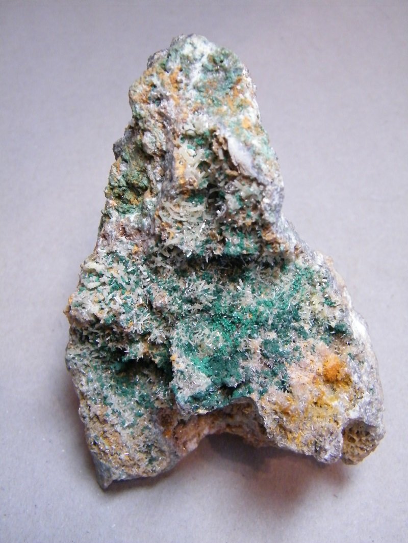 Mimetite/Mottramite
68mm x 95mm x 57mm
(Autor: Heimo Hellwig)