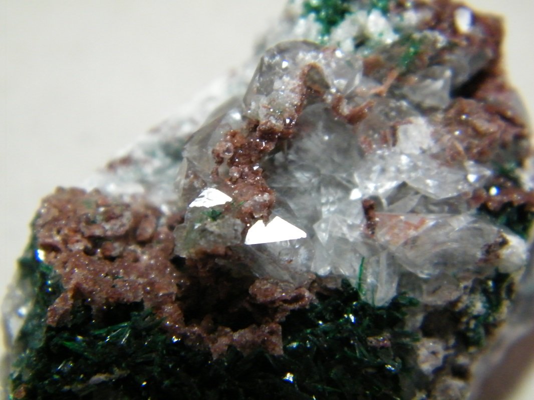 Brochantite and Cerussite
48mm x 33mm x 38mm
(Autor: Heimo Hellwig)