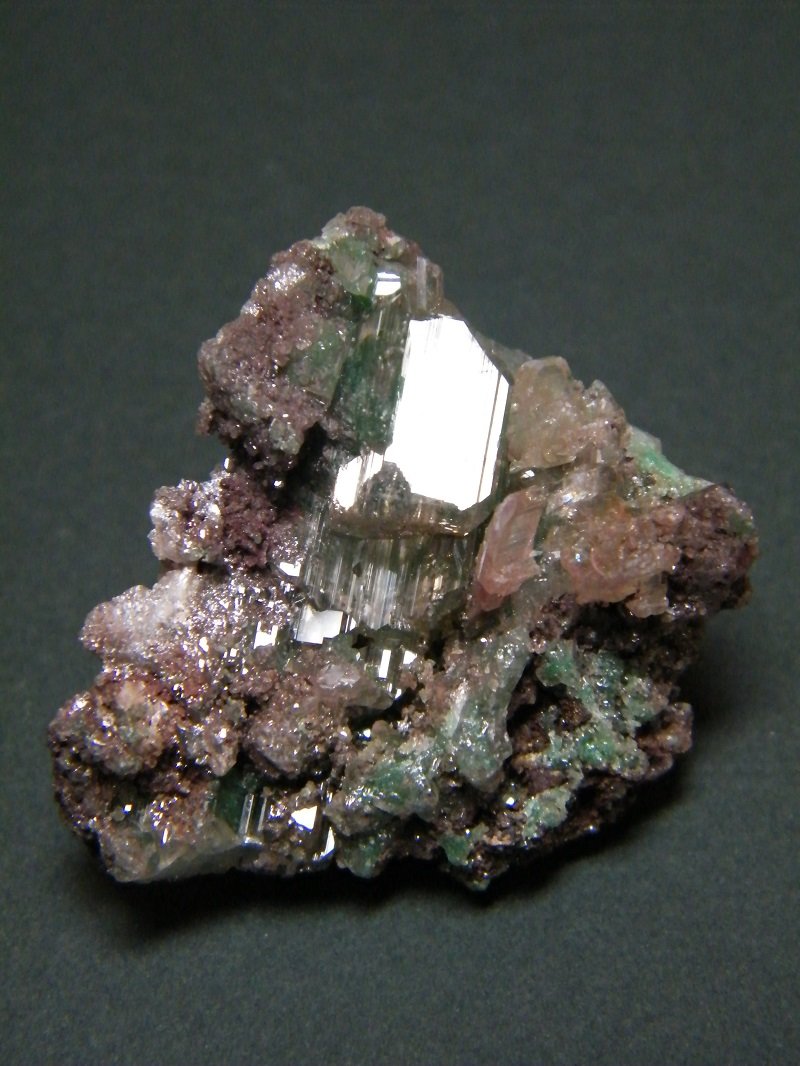 Cerussite over Malachite
31mm x 34mm x 18mm
(Autor: Heimo Hellwig)