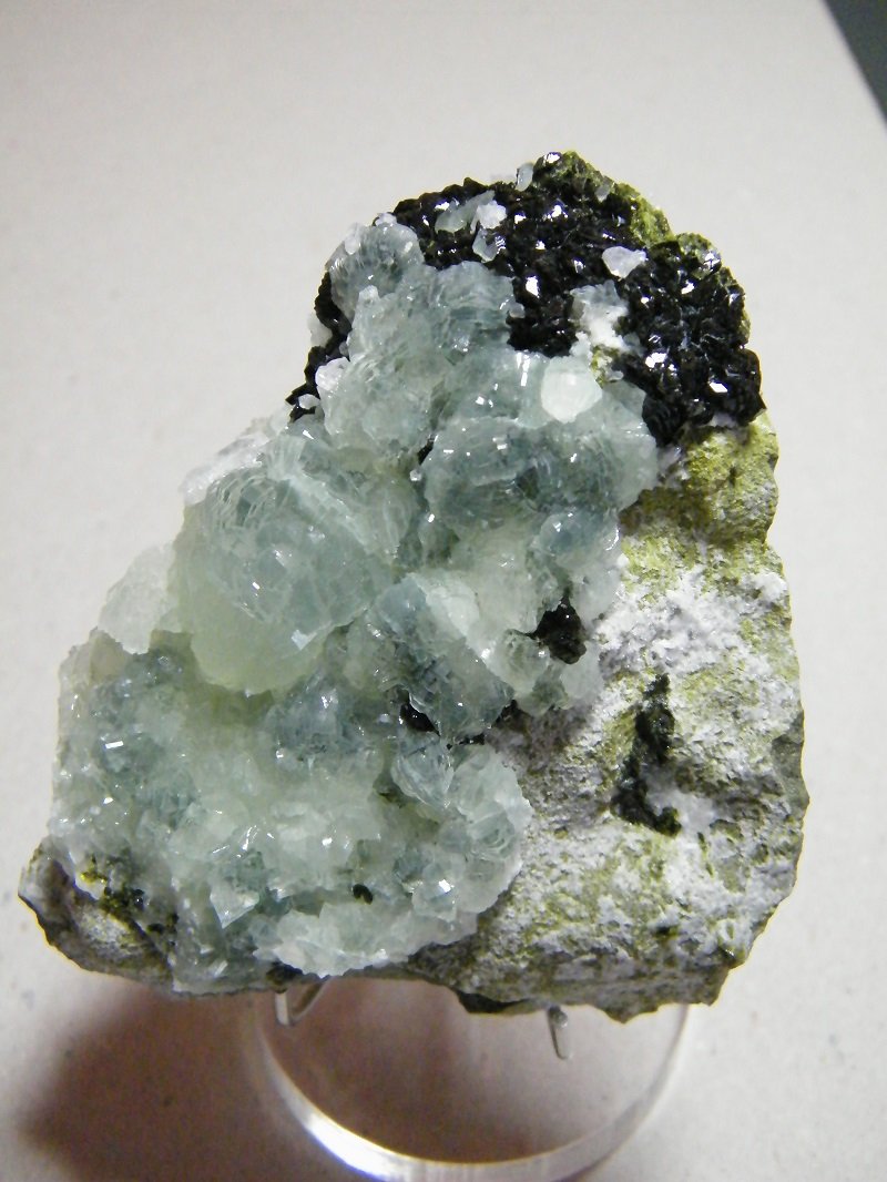 Prehnite and Epidote
64mm x 76mm x 20mm
(Autor: Heimo Hellwig)