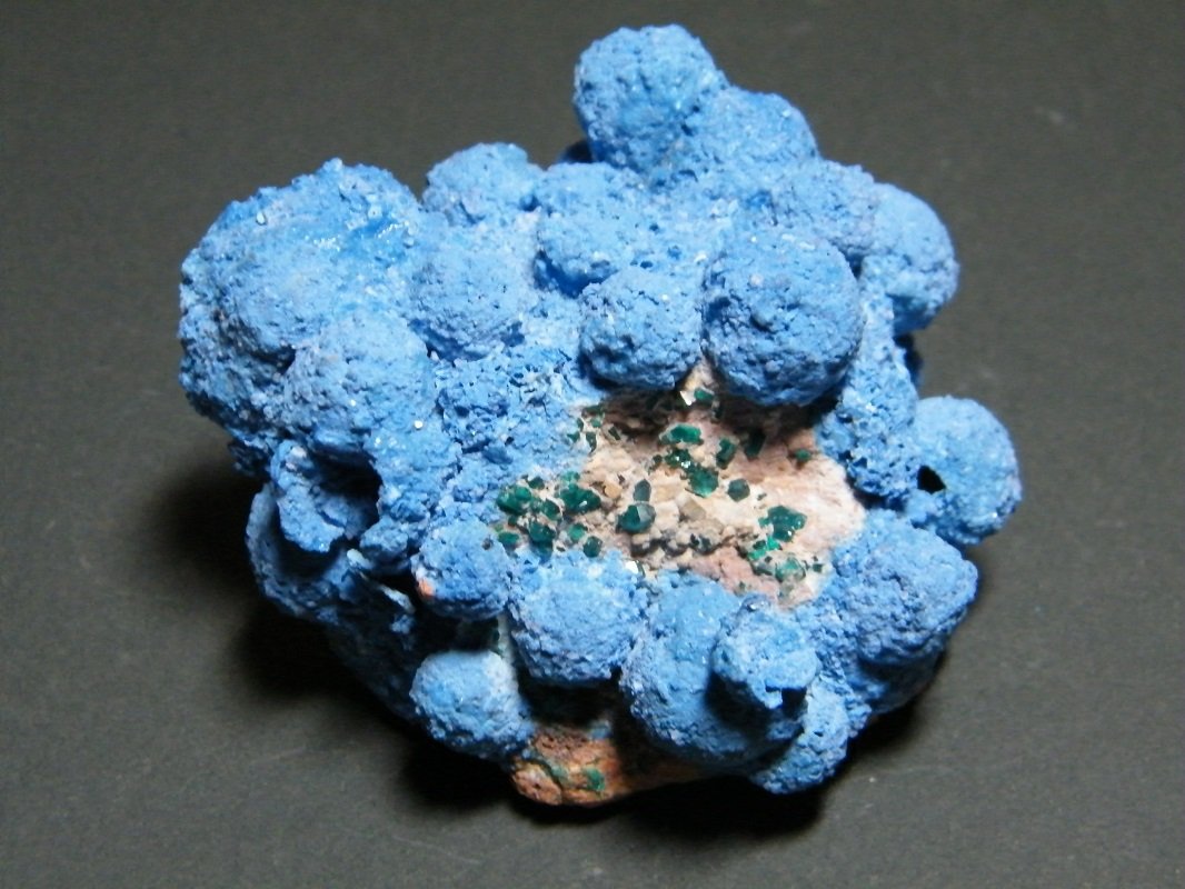 Shattuckite and Dioptase
76mm x 69mm x 55mm
(Autor: Heimo Hellwig)
