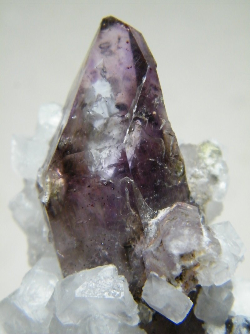 Quartz (variety amethyst) and Calcite
127mm x 116mm x 104mm
(Autor: Heimo Hellwig)