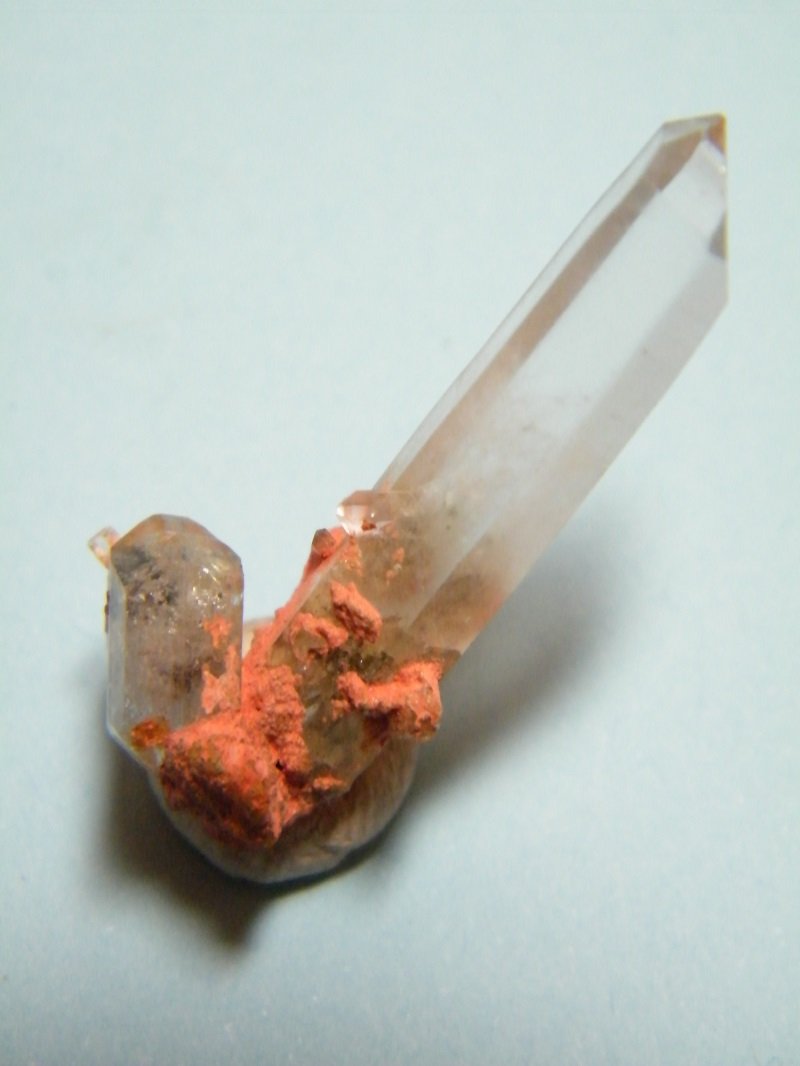 Quartz and Phenakite
17mm x 37mm x 12mm
(Autor: Heimo Hellwig)