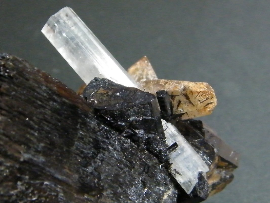 Beryl (variety aquamarine), Schorl and Quartz
55mm x 68mm x 57mm
(Autor: Heimo Hellwig)