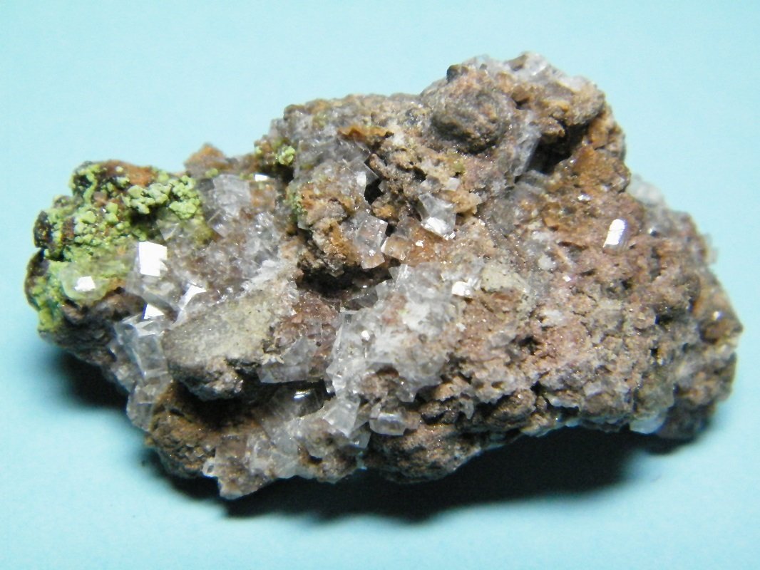 Calcite and Duftite
42mm x 23mm x 17mm
(Autor: Heimo Hellwig)