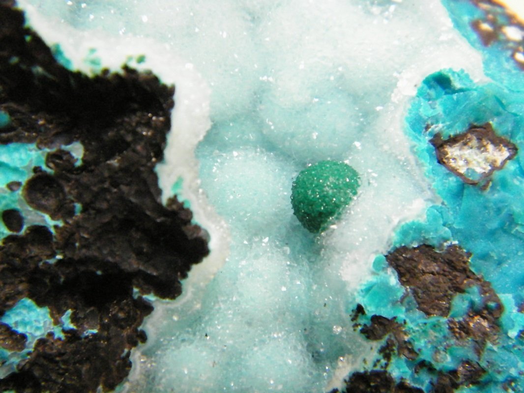 Chrysocolla and Malachite
132mm x 97mm x 75mm
(Autor: Heimo Hellwig)