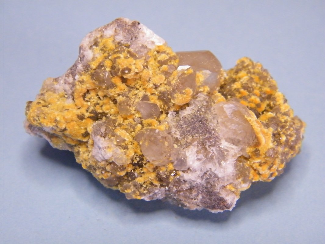Tsumcorite and Calcite
54mm x 35mm x 31mm
(Autor: Heimo Hellwig)