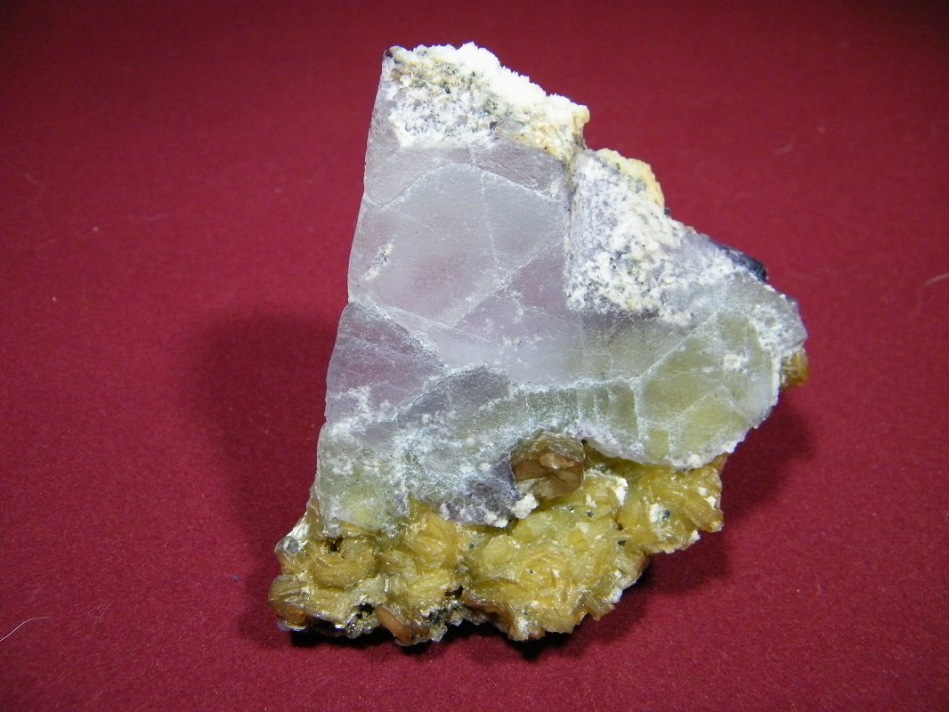 Fluorite with muscovite
85x80x15mm
(Autor: Heimo Hellwig)