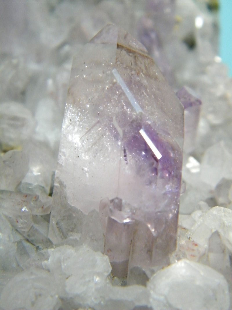 Quartz (variety amethyst)
60mm x 123mm x 45mm
(Autor: Heimo Hellwig)