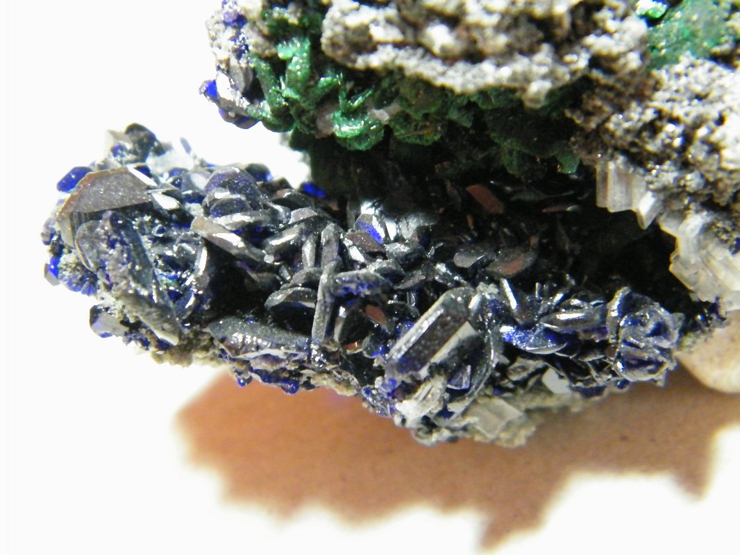 Azurite and Malachite
40x40mm
(Autor: Heimo Hellwig)