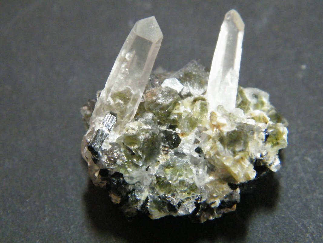 Quartz, Fluorite
30x30mm
(Autor: Heimo Hellwig)
