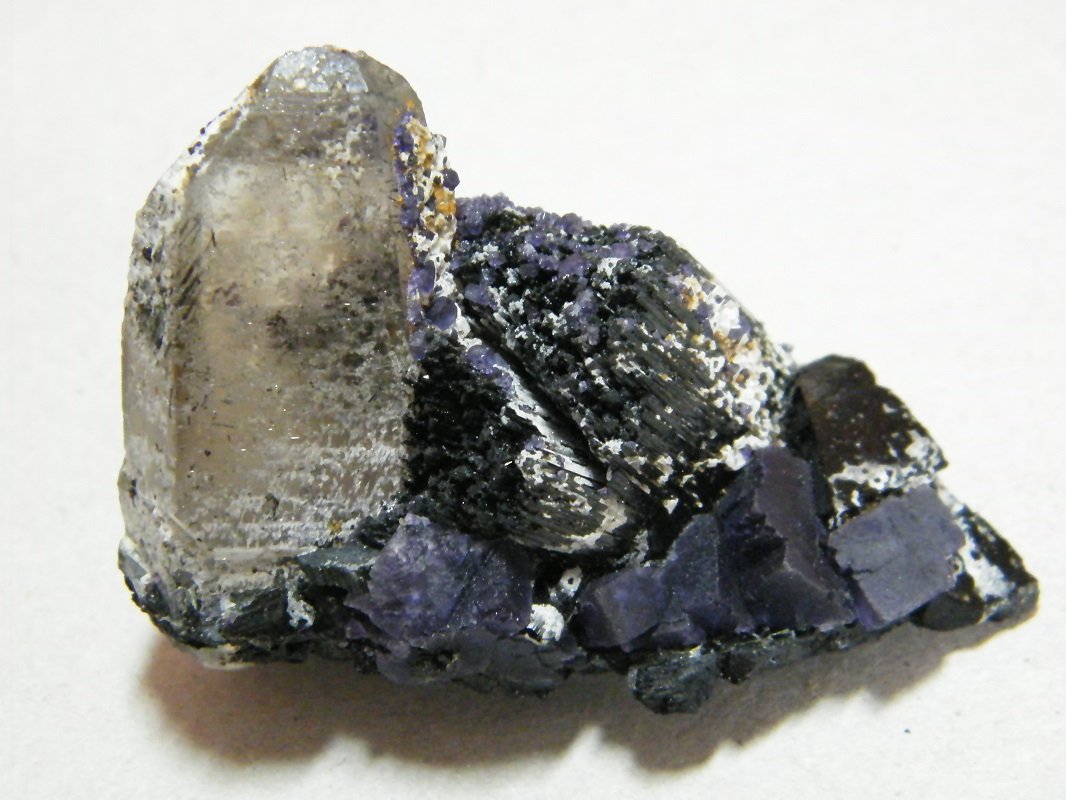 Quartz, Fluorite, Schorl
60x40mm
(Autor: Heimo Hellwig)