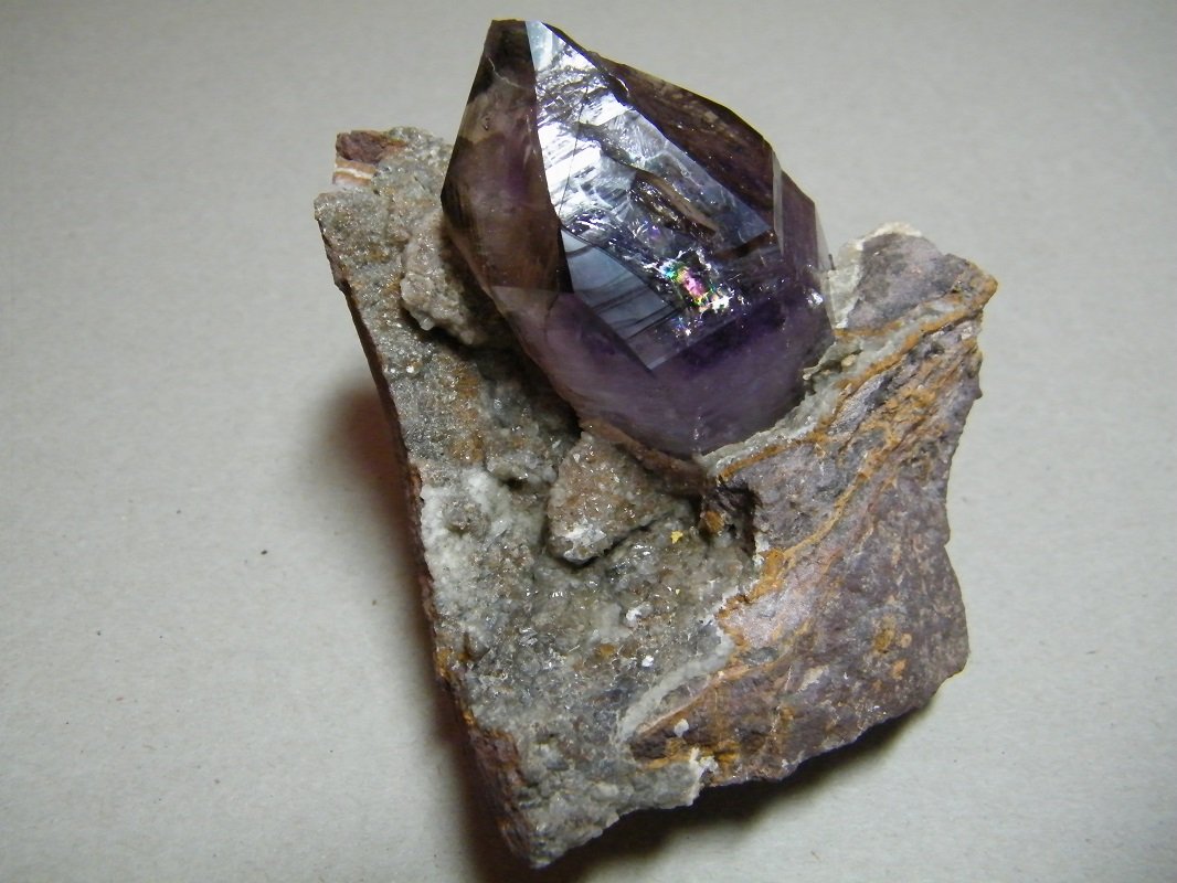 Quartz (variety amethyst)
70x90x70mm
(Autor: Heimo Hellwig)