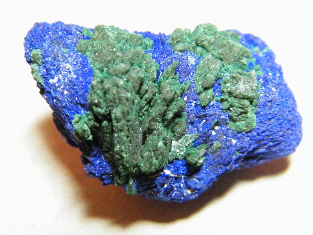 Malachite/Azurite
40x30x20mm
(Autor: Heimo Hellwig)