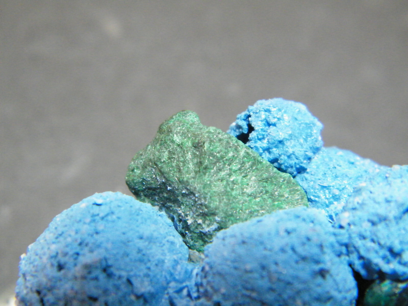 Shattuckite, Malachite, Dioptase
80x50x35mm
(Autor: Heimo Hellwig)