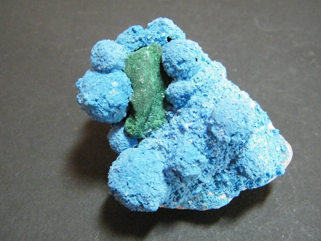 Shattuckite, Malachite
50x60x30mm
(Autor: Heimo Hellwig)