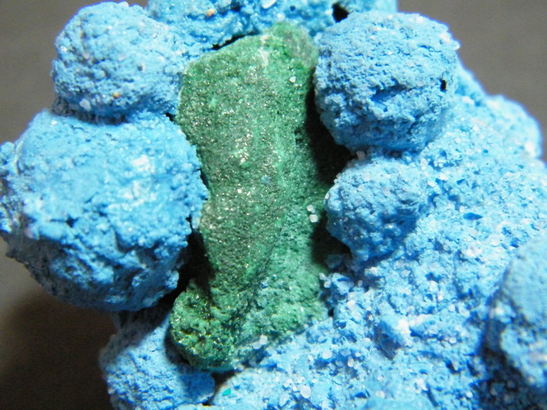 Shattuckite, Malachite
50x60x30mm
(Autor: Heimo Hellwig)