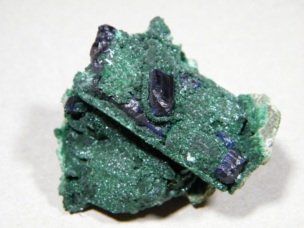Azurite and Malachite
40x40x25mm
(Autor: Heimo Hellwig)