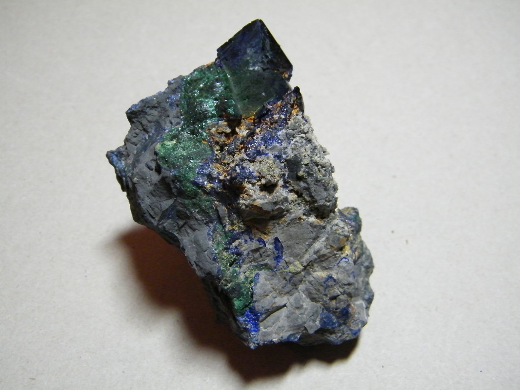 Azurite
50x80x35mm
(Autor: Heimo Hellwig)