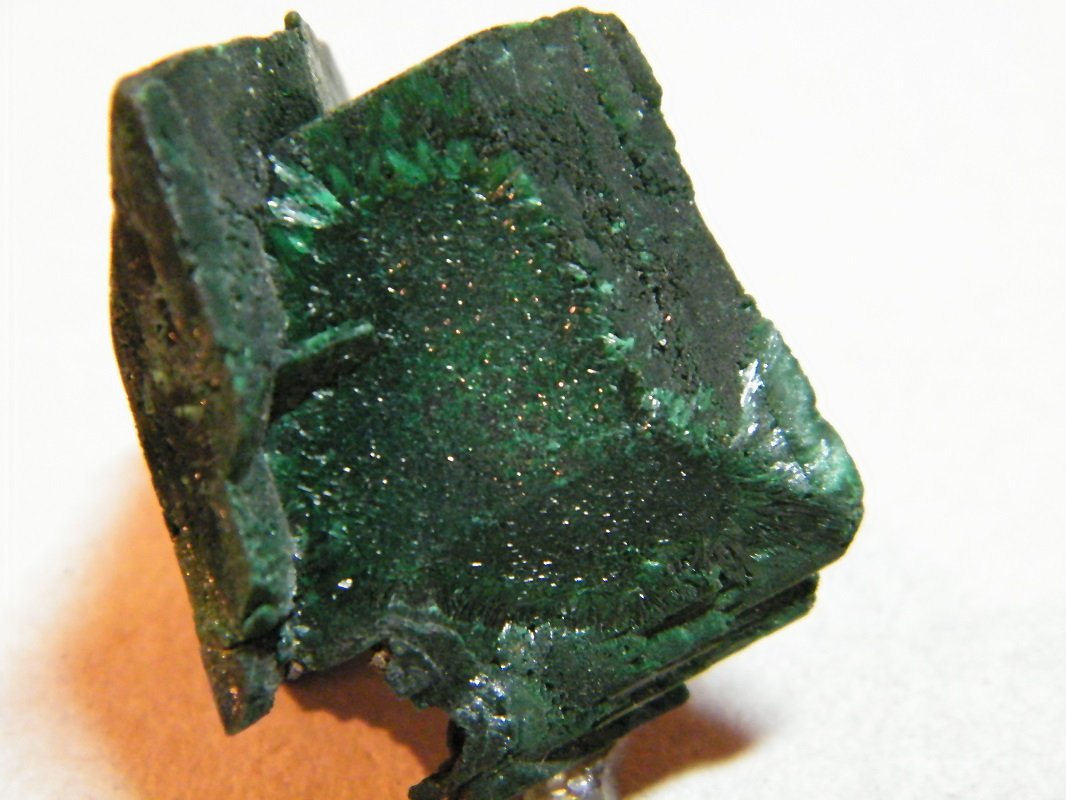 Malachite (after Azurite)
30x30x25mm
(Autor: Heimo Hellwig)