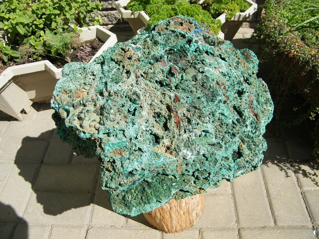 Malachite
380x160x300mm
(Autor: Heimo Hellwig)