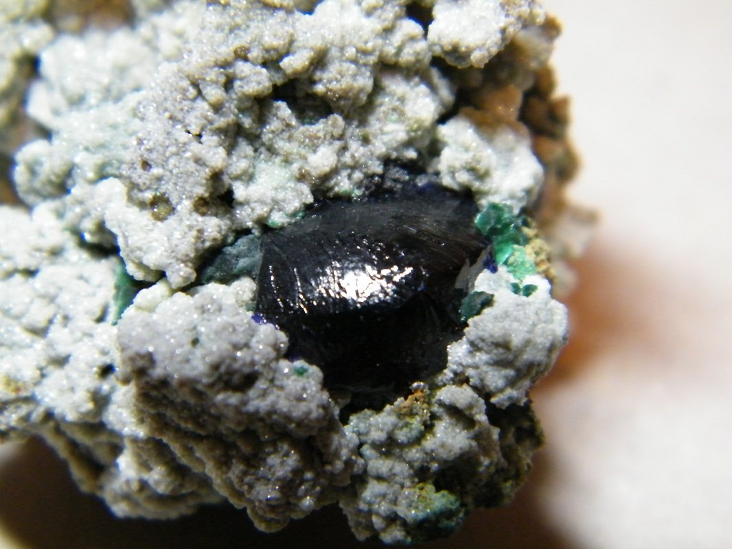 Malachite after Azurite
50mmx60mmx30mm
(Autor: Heimo Hellwig)