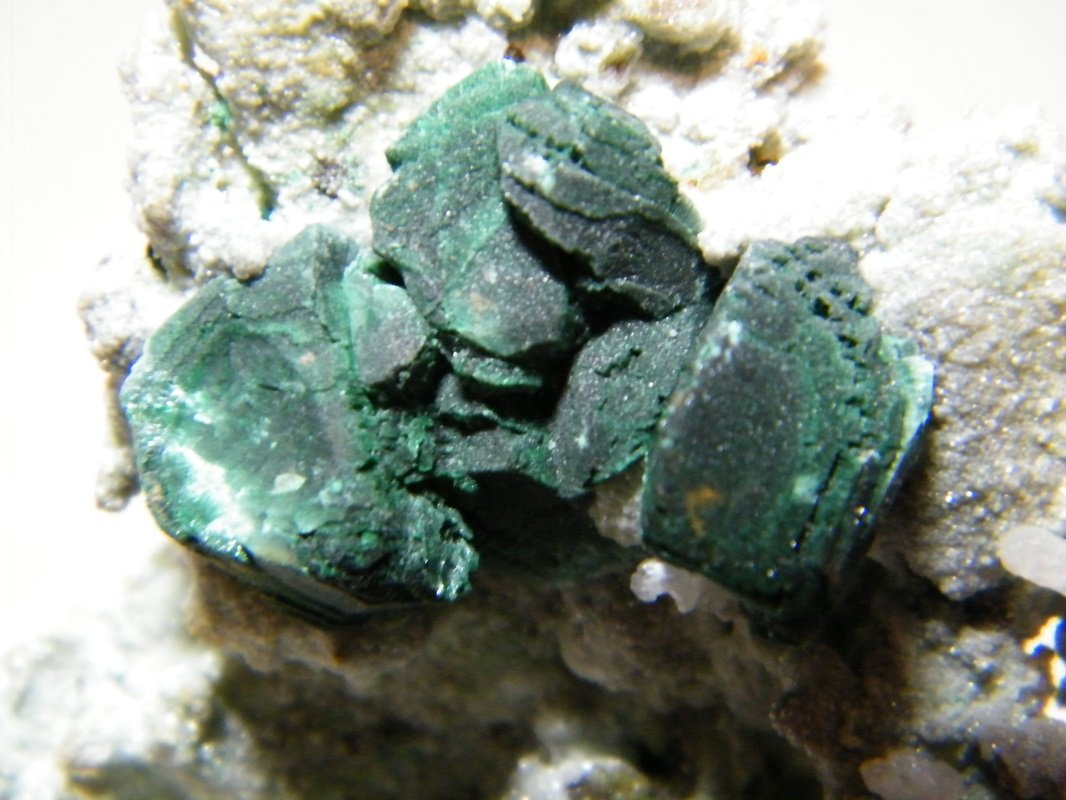 Malachite after Azurite
50mmx60mmx30mm
(Autor: Heimo Hellwig)