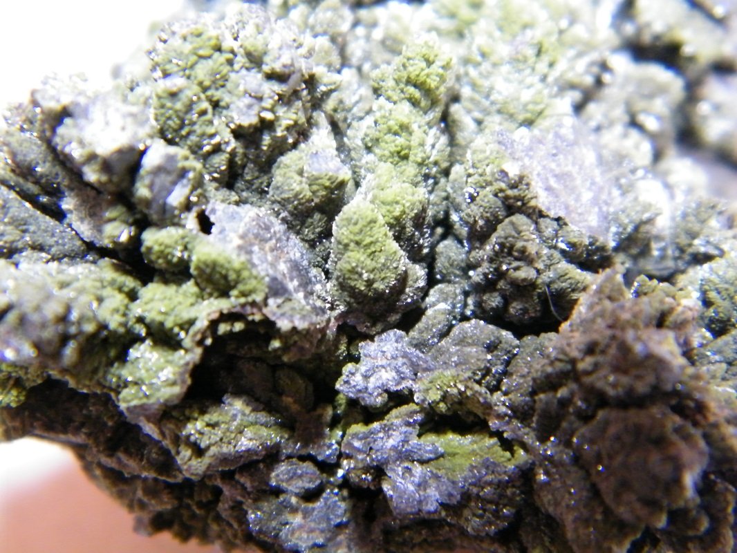 Cerussite covered with (Mottramite?)
55mmx50mmx40mm
(Autor: Heimo Hellwig)