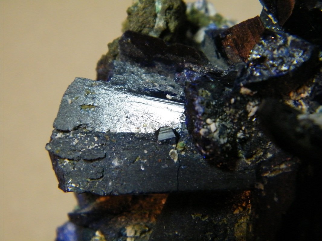 Azurite
90mm x 80mm x 55mm
(Autor: Heimo Hellwig)