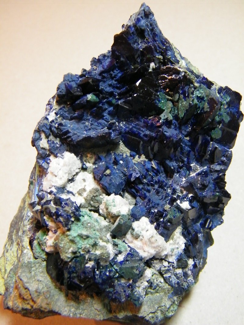 Azurite
60mm x 100mm x70mm
(Autor: Heimo Hellwig)