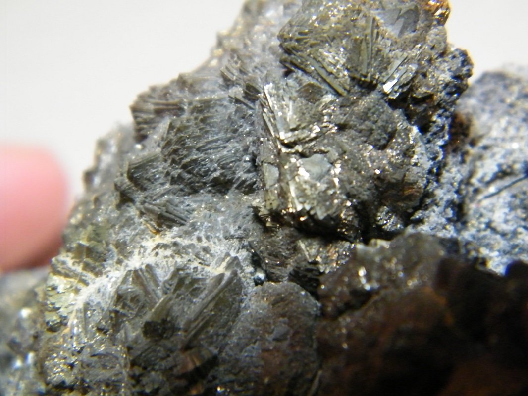 Pyrite and Anglesite
130mm x 50mm x 60mm
(Autor: Heimo Hellwig)