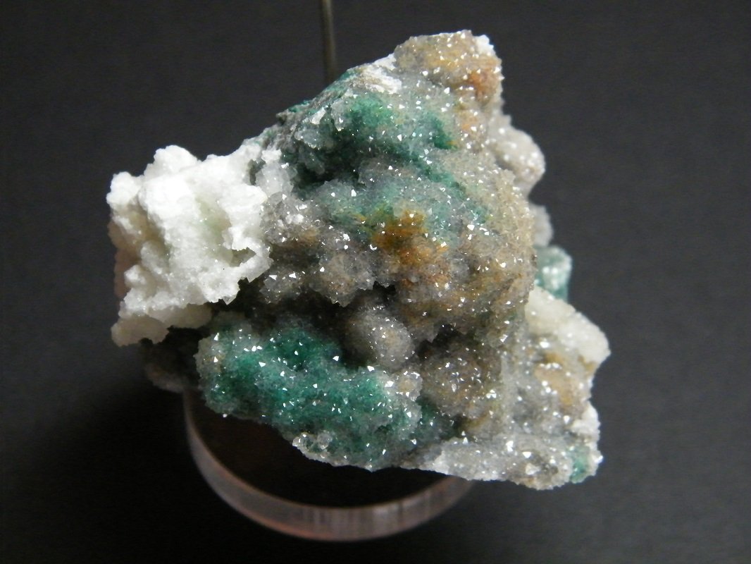 Quartz over Malachite
68mm x 56mm x 80mm
(Autor: Heimo Hellwig)