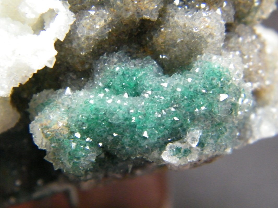 Quartz over Malachite
68mm x 56mm x 80mm
(Autor: Heimo Hellwig)