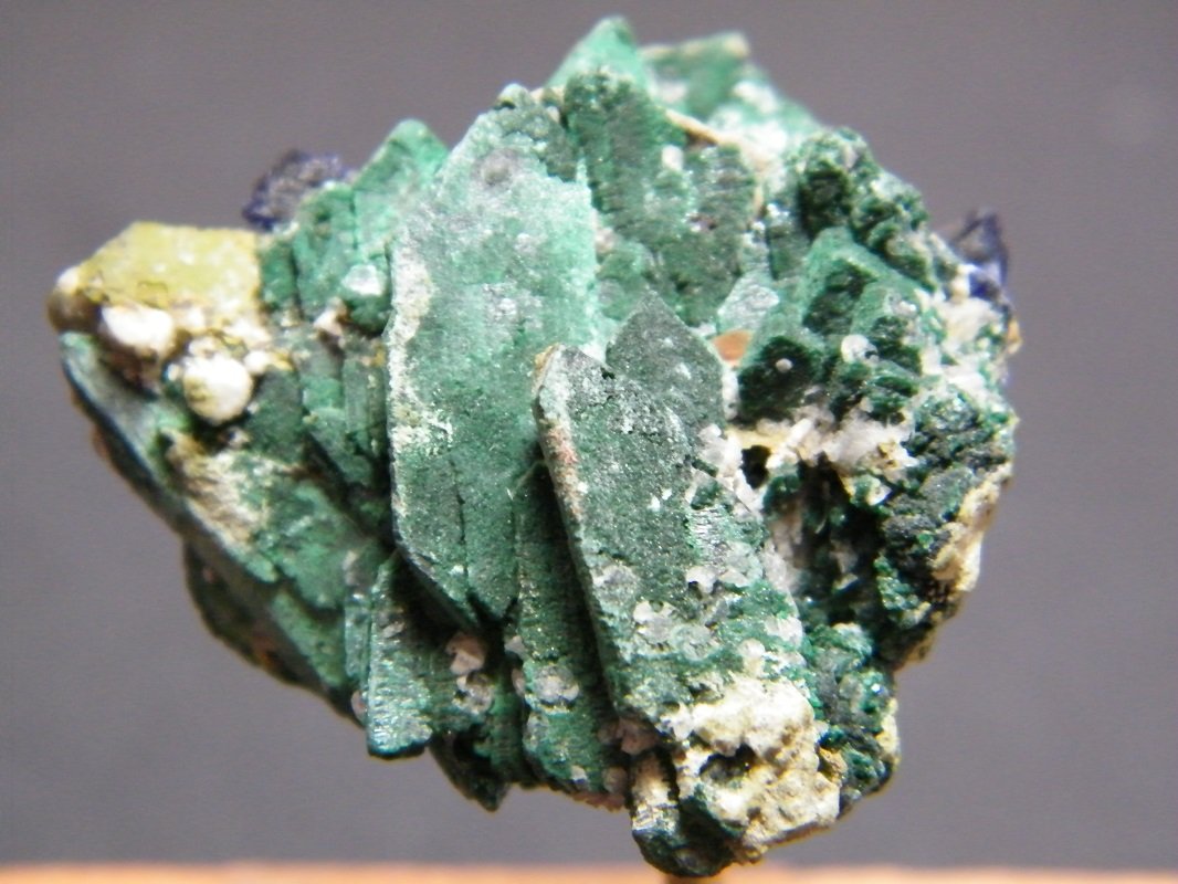 Malachite after Azurite
38mm x 36mm x 15mm
(Autor: Heimo Hellwig)