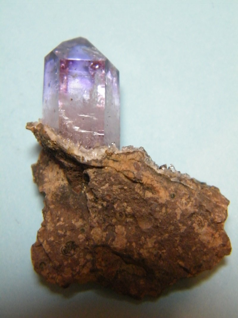 Quartz (variety amethyst)
31mm x 40mm x 20mm
(Autor: Heimo Hellwig)