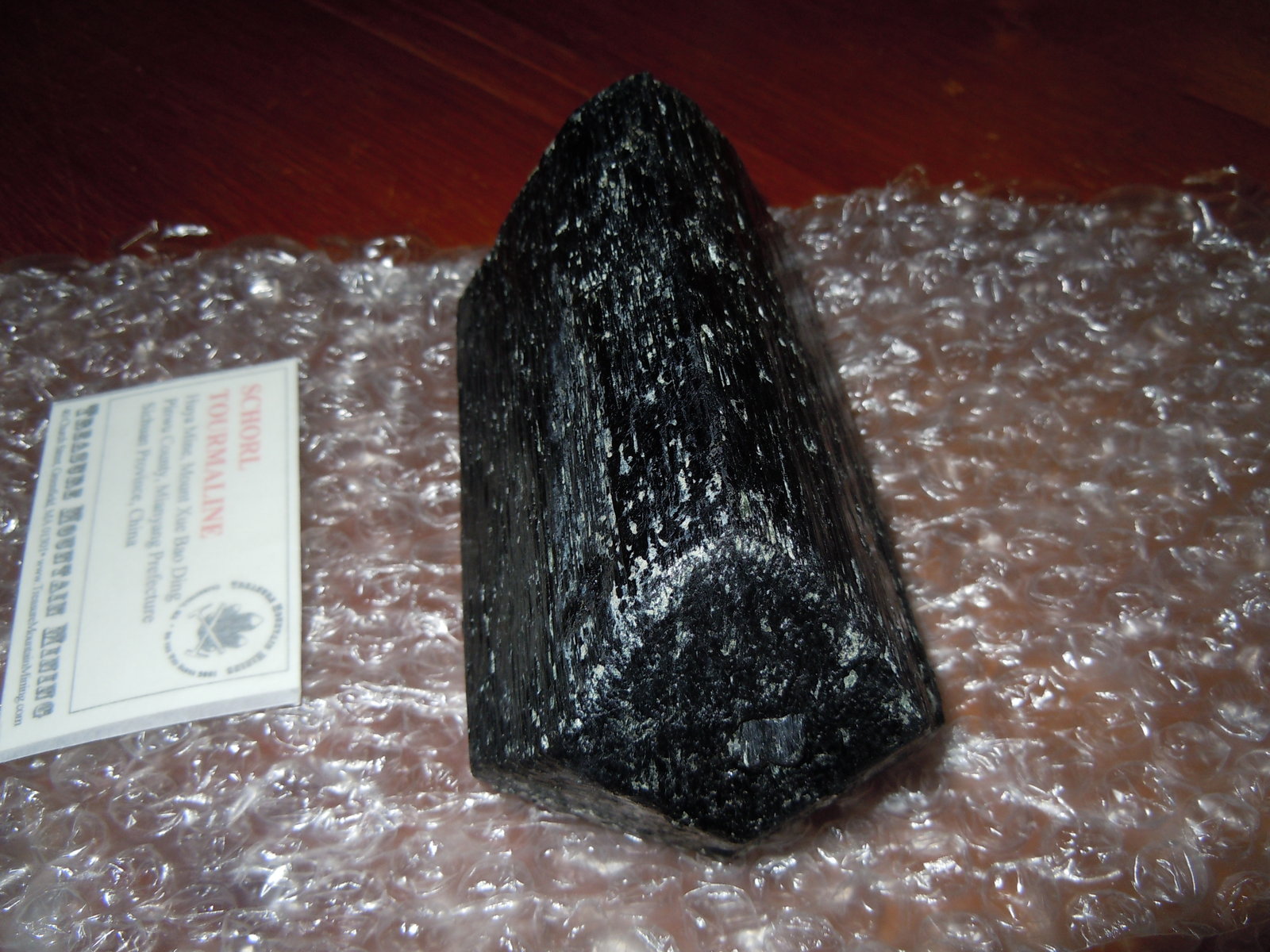 Schorl (Tourmaline Group)
10.9 x 5.4 x x 5.1 cm
(Autor: Casimir Sarisky)