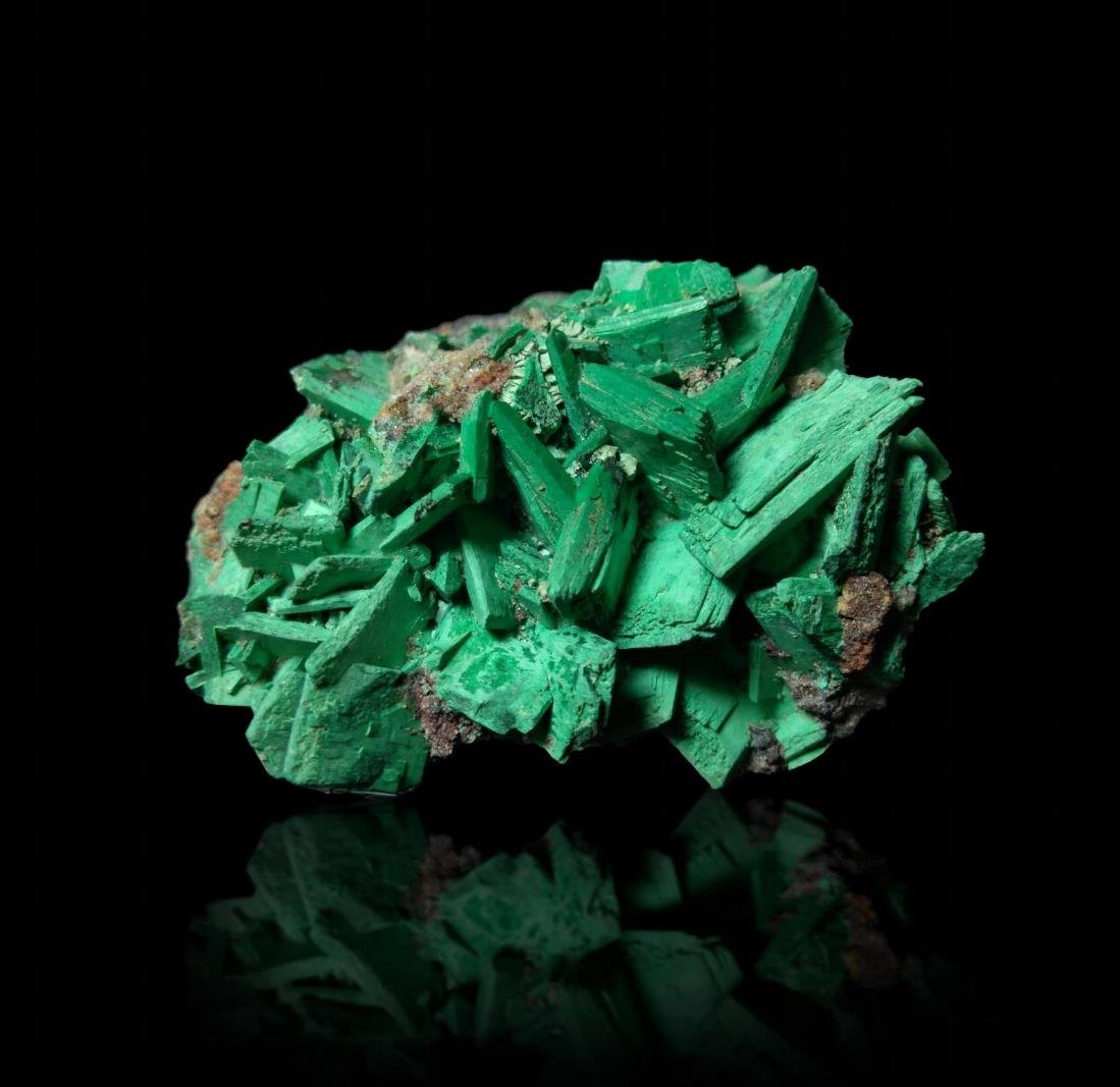 Malachite pseudomorph after Baryte
43 x 30 x 21 mm
(Autor: SunYi)