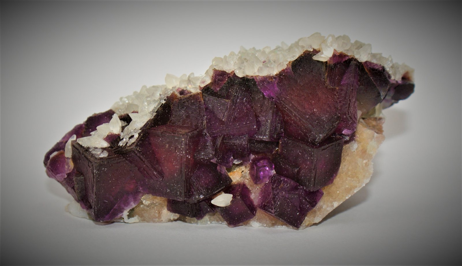 Fluorite and Calcite
95mm x 45mm x 45mm
(Autor: Philippe Durand)