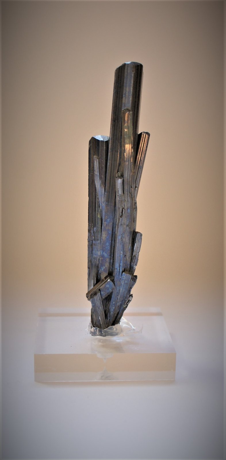 Stibnite
100mm  x 20mm x 20mm
(Autor: Philippe Durand)