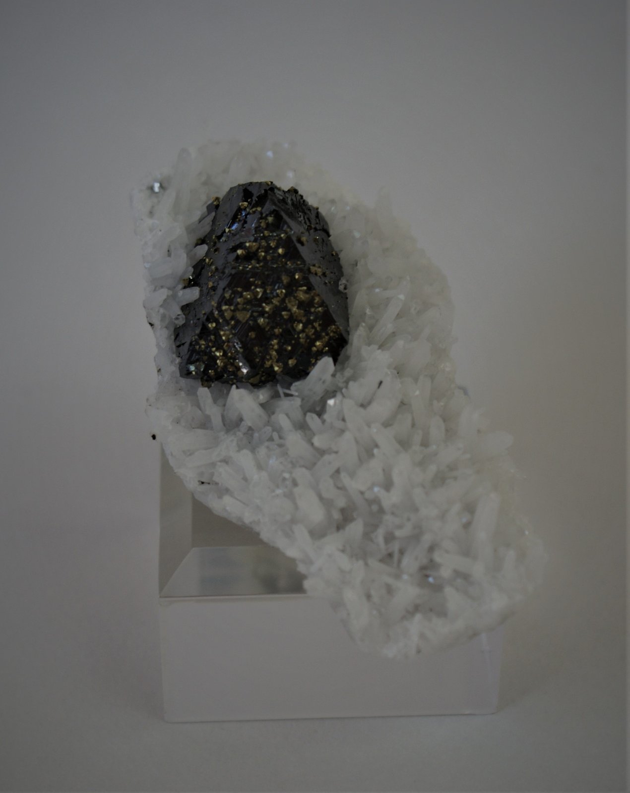 Sphalerite and Quartz
75mm x 40mm x 25mm
(Autor: Philippe Durand)