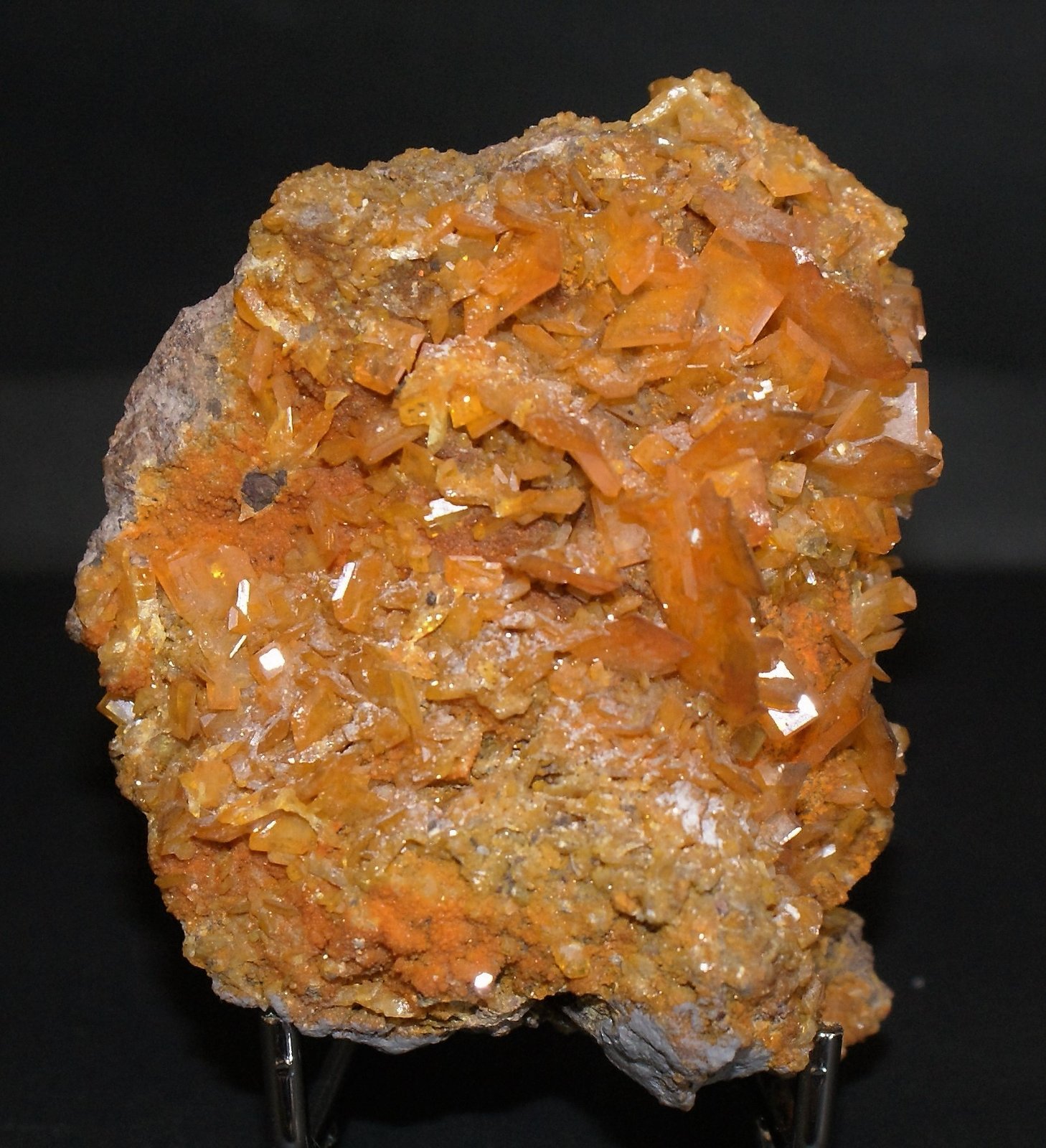 Wulfenite
70mm x 50mm x 40mm
(Autor: Philippe Durand)