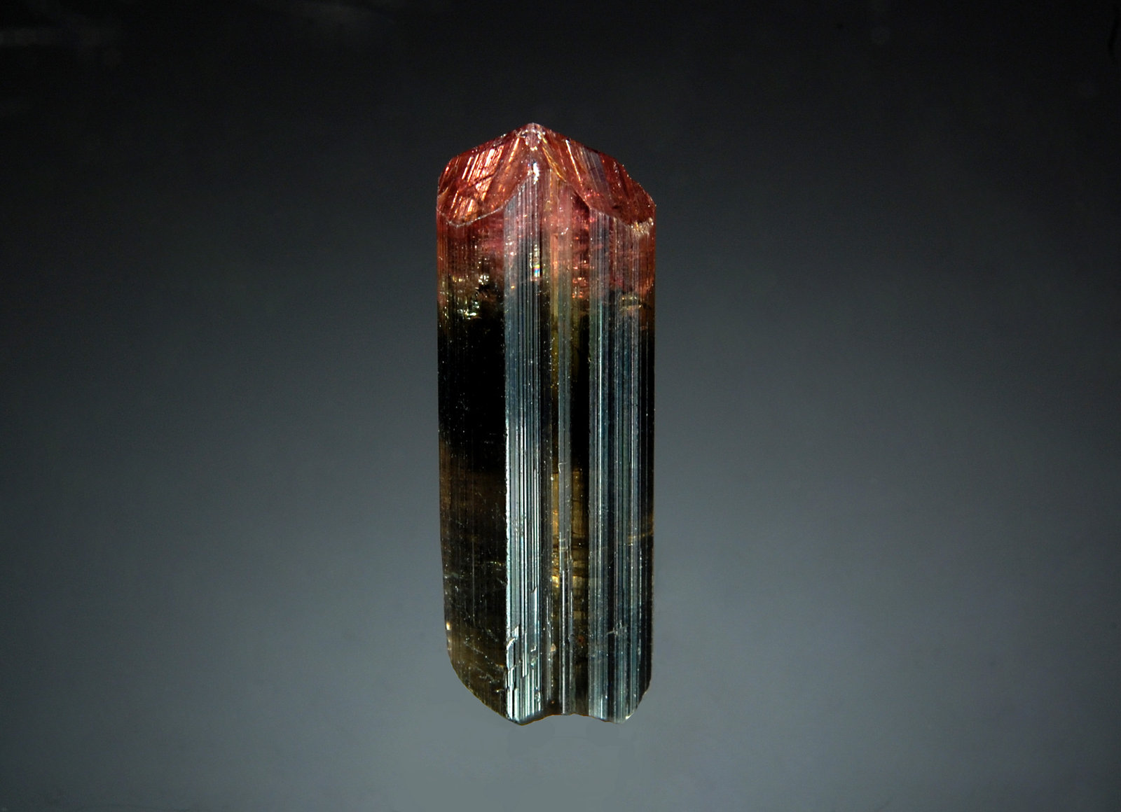 Elbaite
1.5 x 4.2 cm
(Autor: Michael Shaw)